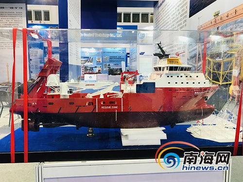 深海逐夢，中國力量閃耀 武昌船舶重工集團攜深水三用工作船亮相海南國際海洋產業博覽會
